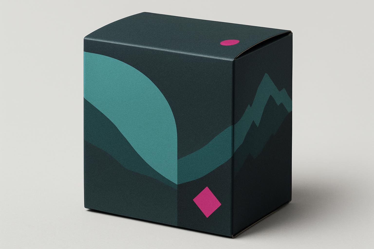 Folding carton accents